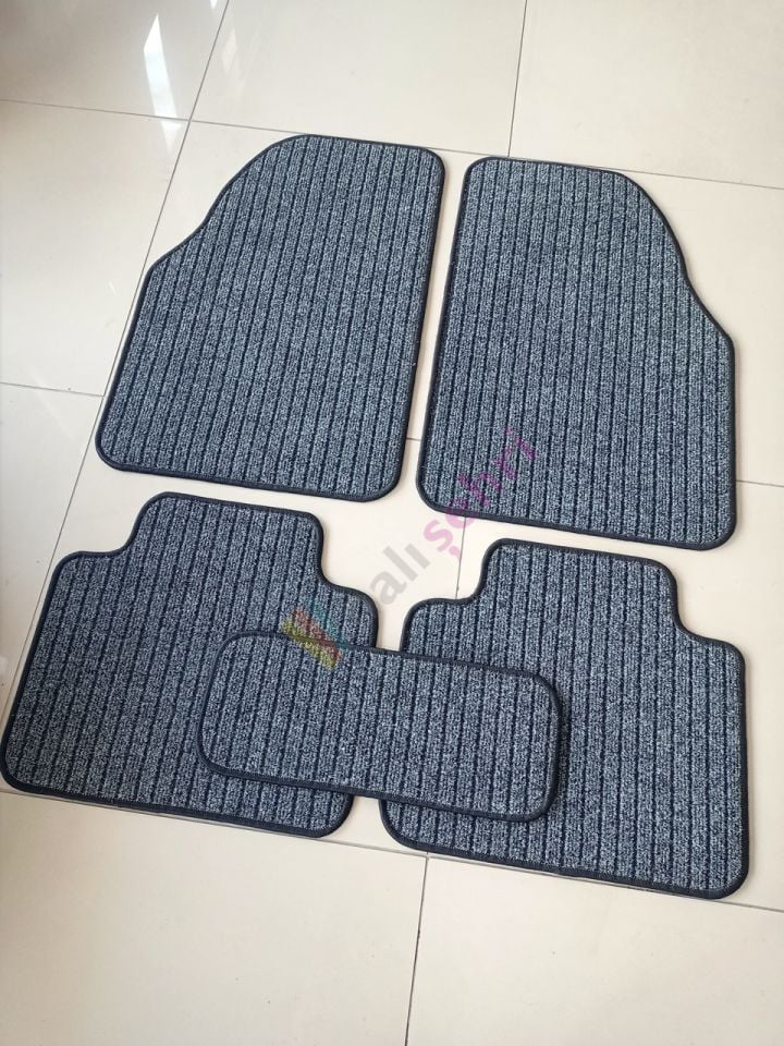 Geo Bingo Gri Oto Halı Paspası Çelik Halı Paspas