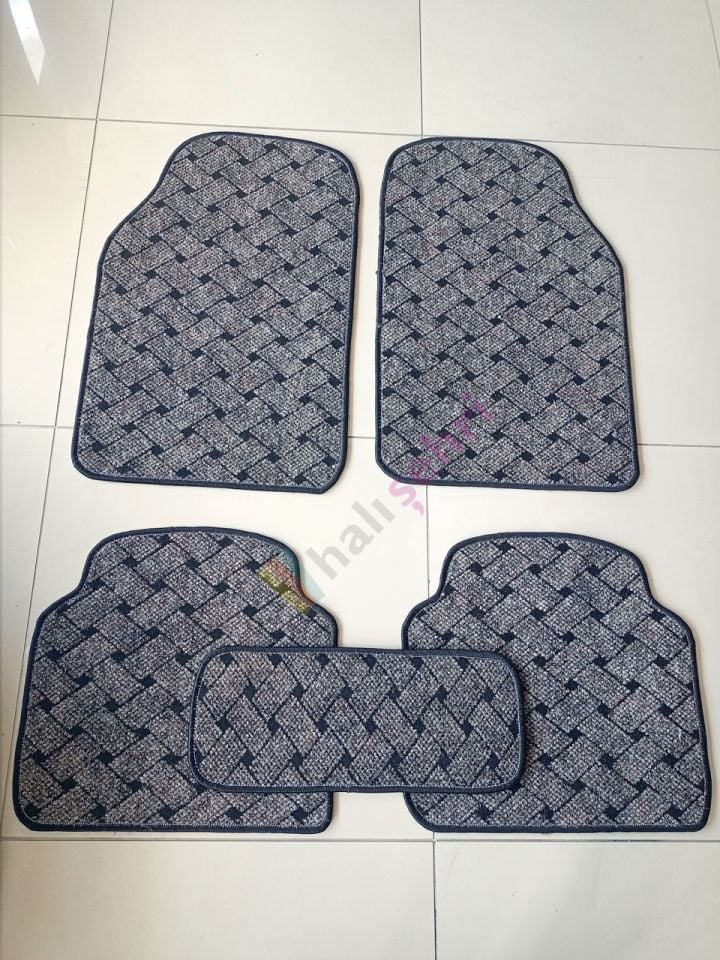 Vectra Kahve Oto Halı Paspası Çelik Halı Paspas