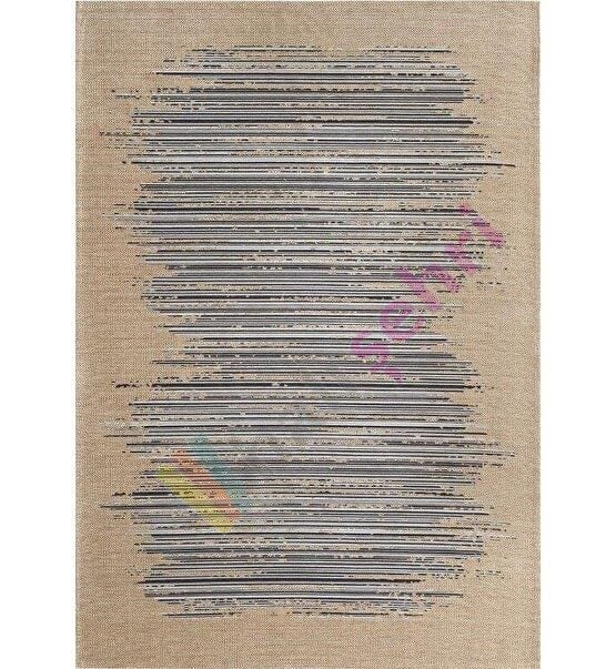 Deco Retro 14348 Gri Antitoz Yıkanabilir Halı