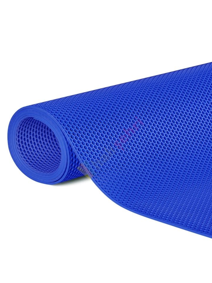 Petek Mat Mavi Pvc Hijyenik Paspas Yolluk Islak Zemin