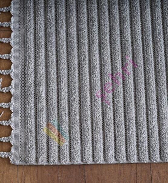 Deco Alvin Tek Renk Halı 12612 Gri Antitoz Halı