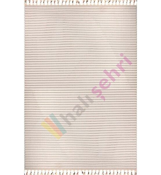 Deco Alvin Tek Renk Halı 12612 Krem Antitoz Halı