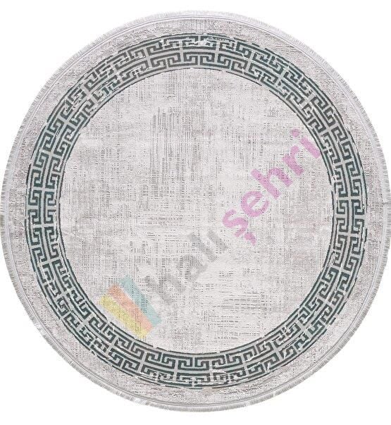 Gümüşsuyu Black Brown 11298 Yeşil Daire Doğal İplik