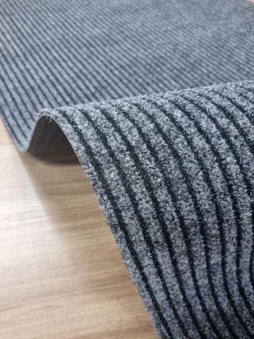 Shefild Çelik Halı Gri Kaymaz Taban Paspas Yolluk Oto Paspası