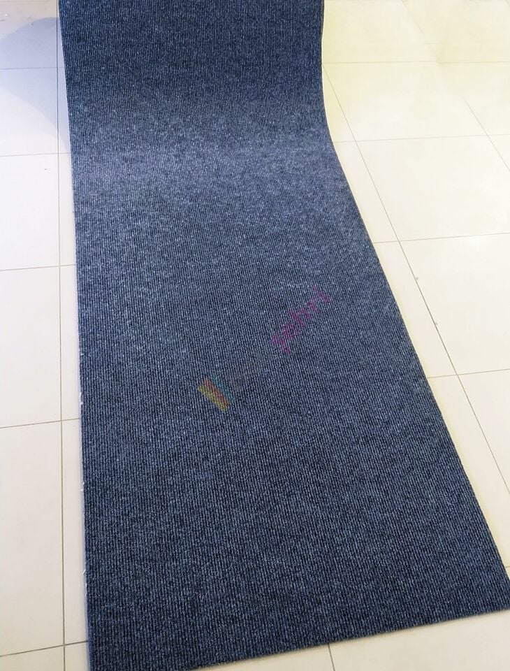 Çelik Halı Gri Lombok Halı Kaymaz Taban Yoğun Trafik Yolluk