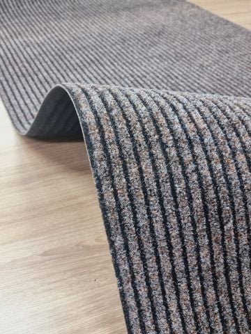 Shefild Çelik Halı Kahve Kaymaz Taban Paspas Yolluk Oto Paspası