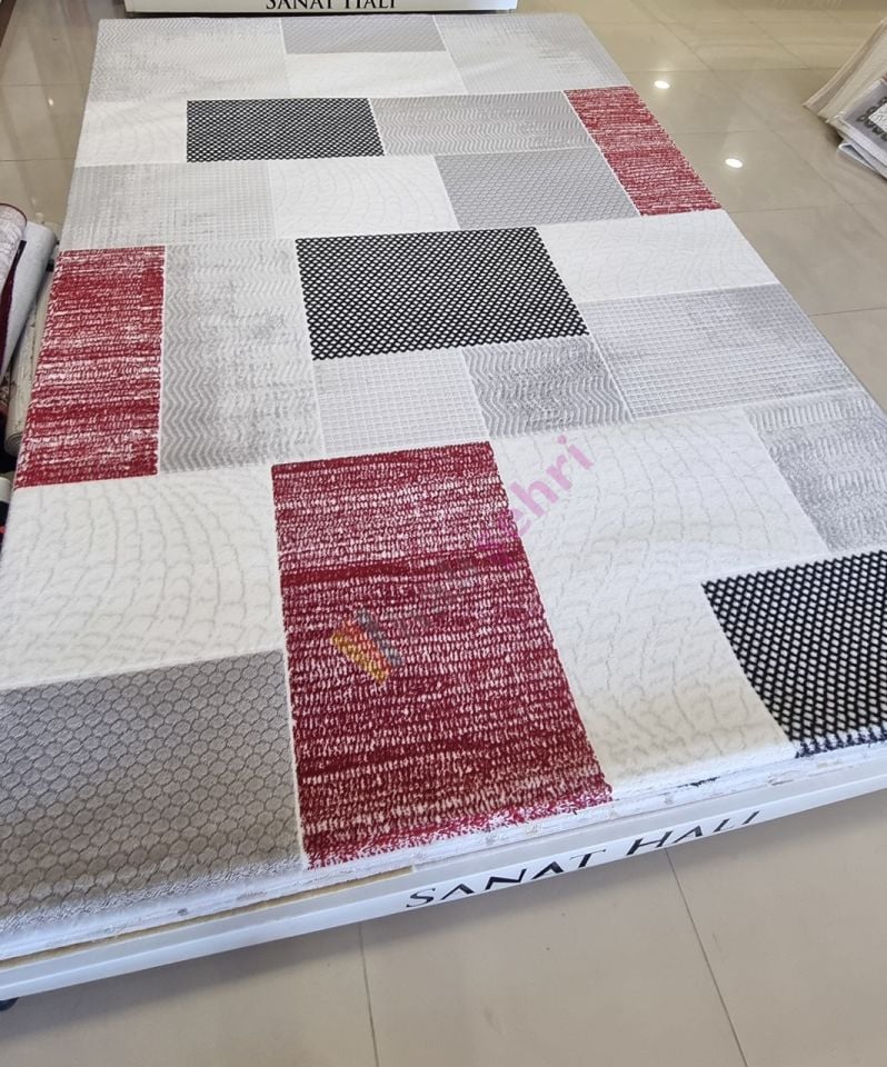 Merinos Halı Gonca 14459 200x290cm Outlet Seri Sonu Halı