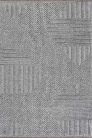 Deco Geo 80010 Gri Antitoz Halı