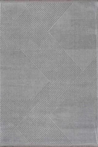 Deco Geo 80010 Gri Antitoz Halı