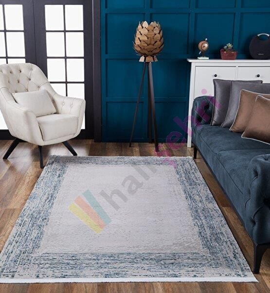 Gümüşsuyu Legro 11561 Turkuaz Renk Halı Therapist