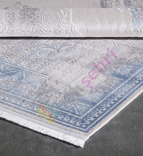 Gümüşsuyu Legro 11564 Mavi Renk Halı Therapist