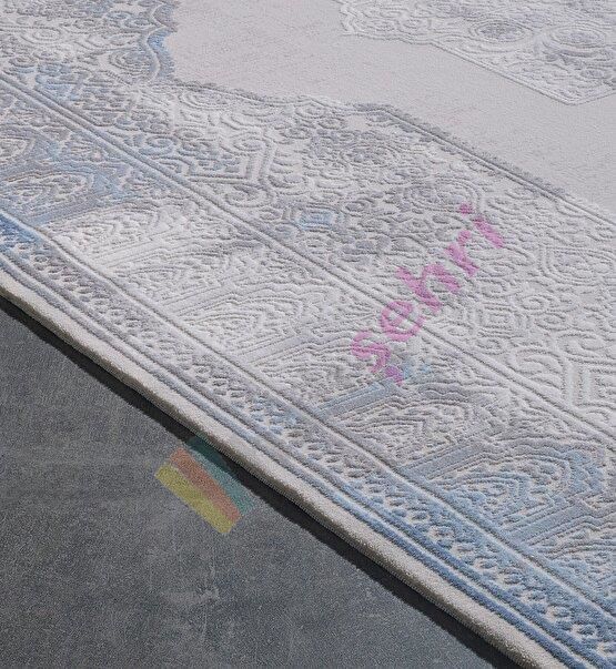 Gümüşsuyu Legro 11564 Mavi Renk Halı Therapist