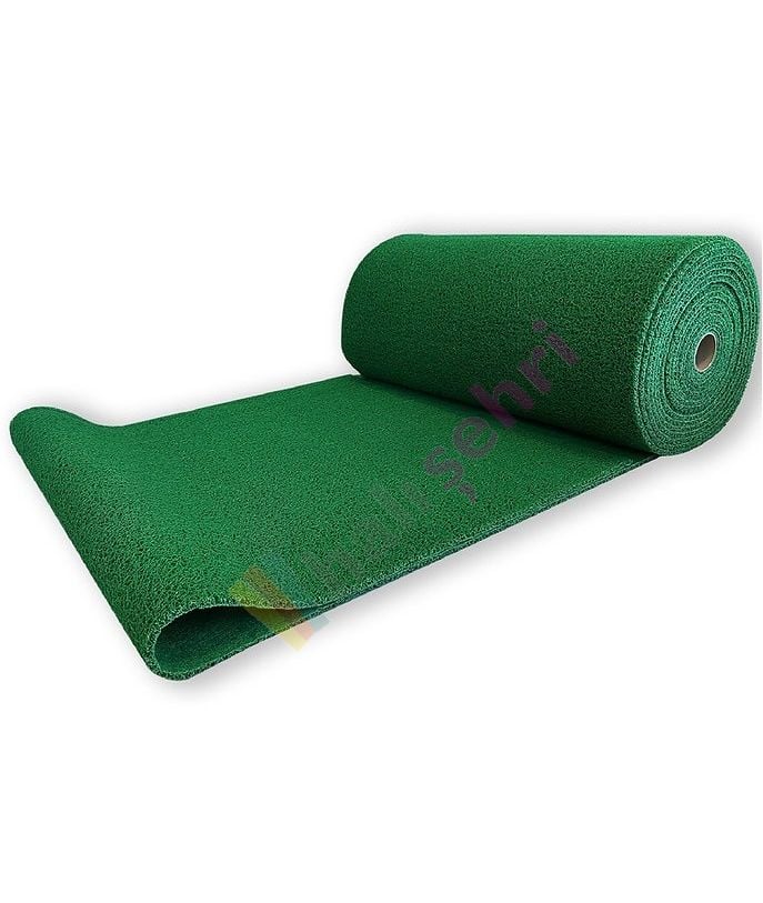 Kıvırcık Yeşil Midas Kaydırmaz Paspas Kıvırcık Yolluk