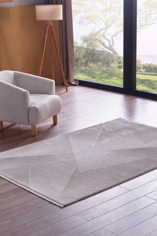 Gümüşsuyu Ledax 17741 Gri 160x230cm