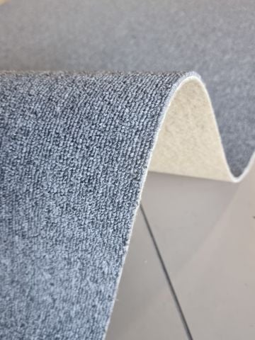 Avantaj Gri Halıfleks Keçe Taban Overloksuz